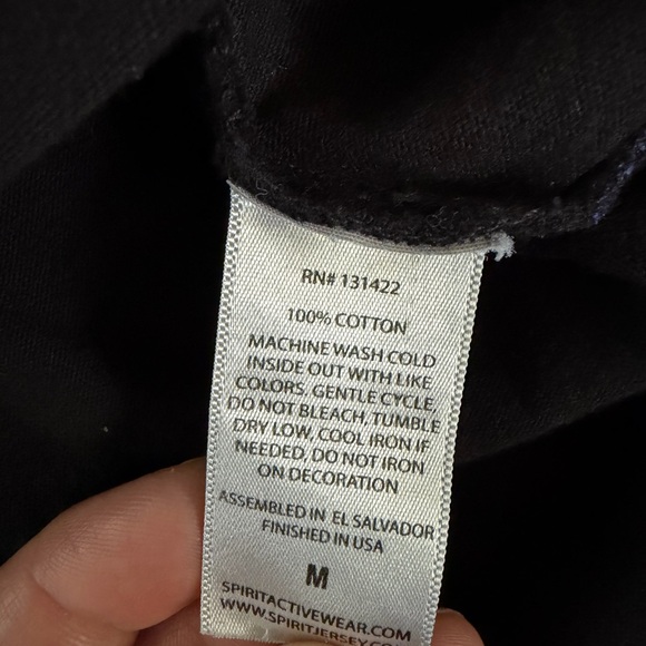 LEGOLAND  LONG SLEEVE SPIRIT JERSEY BLACK SHIRT LEGO SIZE MEDIUM - Picture 7 of 9